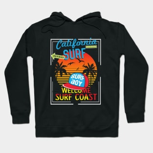 Surf coast California Hoodie